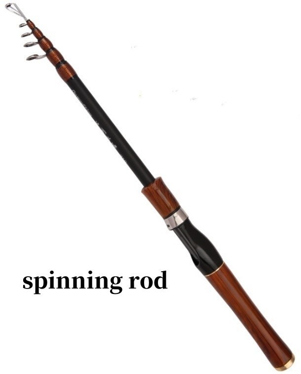 Telescopic Fishing Rod Spinning Casting Rod Carbon Fiber Rod High Sensitivity