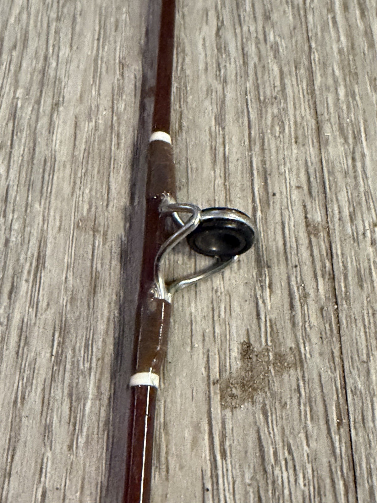 Fenwick Lunkerstik 2000 Fiberglass 6 ft 2-Piece Fishing Rod 8-20 lb Brown