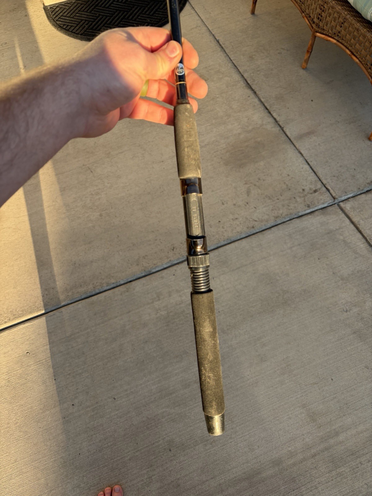 SHIMANO SPINNING Fishing ROD FX-2602 6’0” TWO-PIECE 6-15Lb.