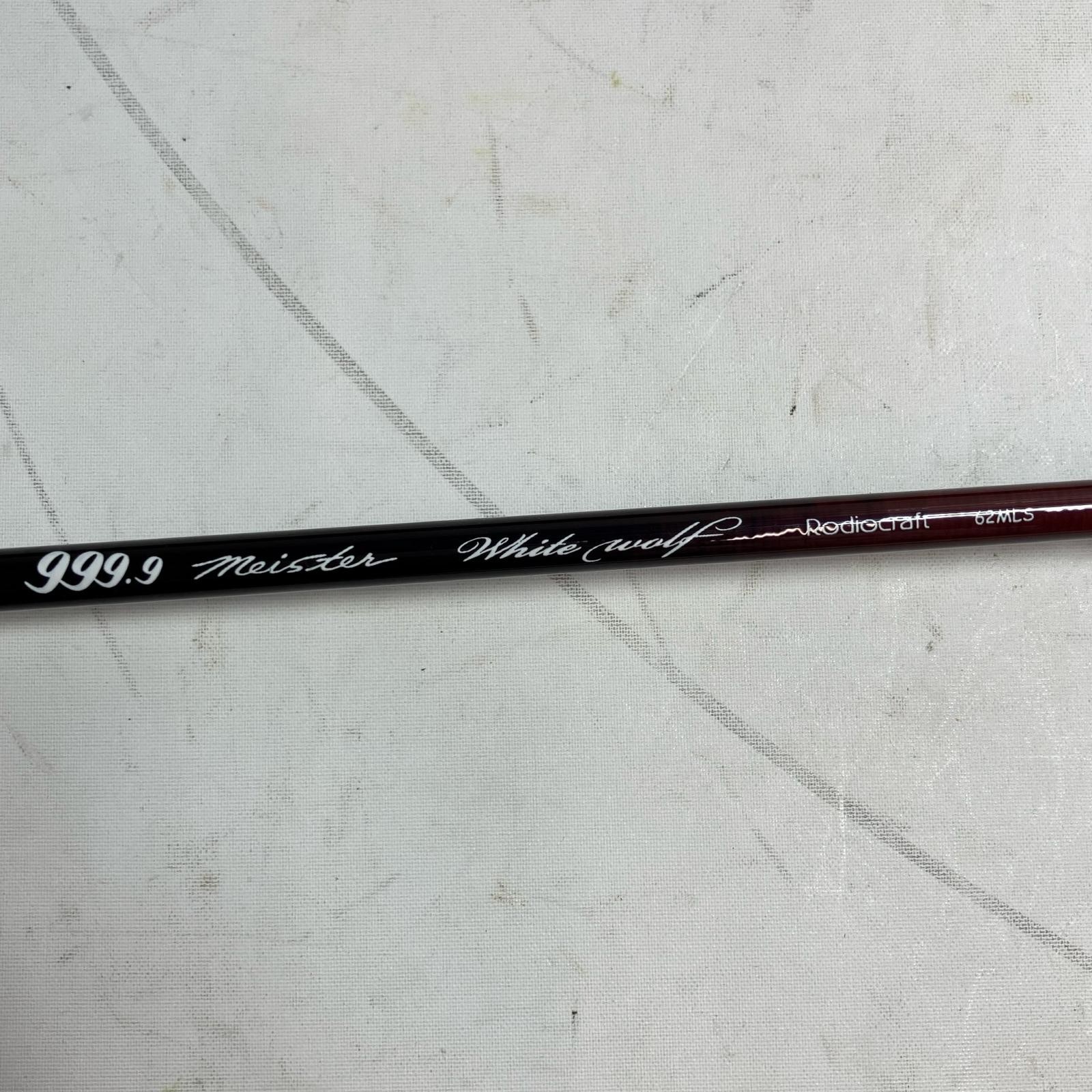 Rodiocraft White Wolf 62MLS B Rank Fishing Rod, 6.2ft (62in), Used