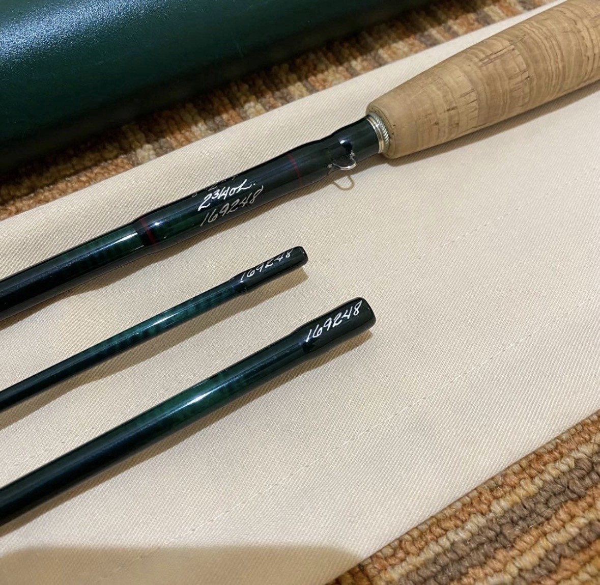 R.L.Winston wt 8ft6in #4 3pc Fly Rod Free shipping DDP