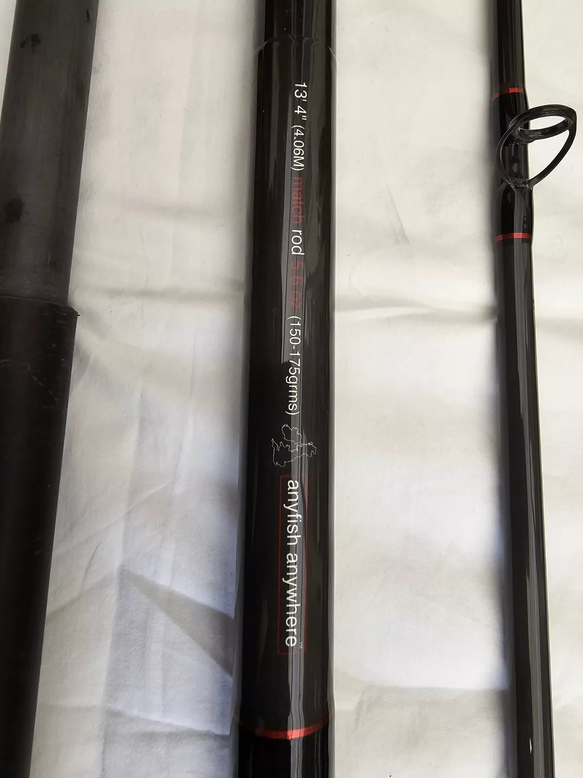 ANYFISH ANYWHERE MATCH ROD 5-6 OZ 13FT4 WITH BAG AND REDUCER (need tip ring)