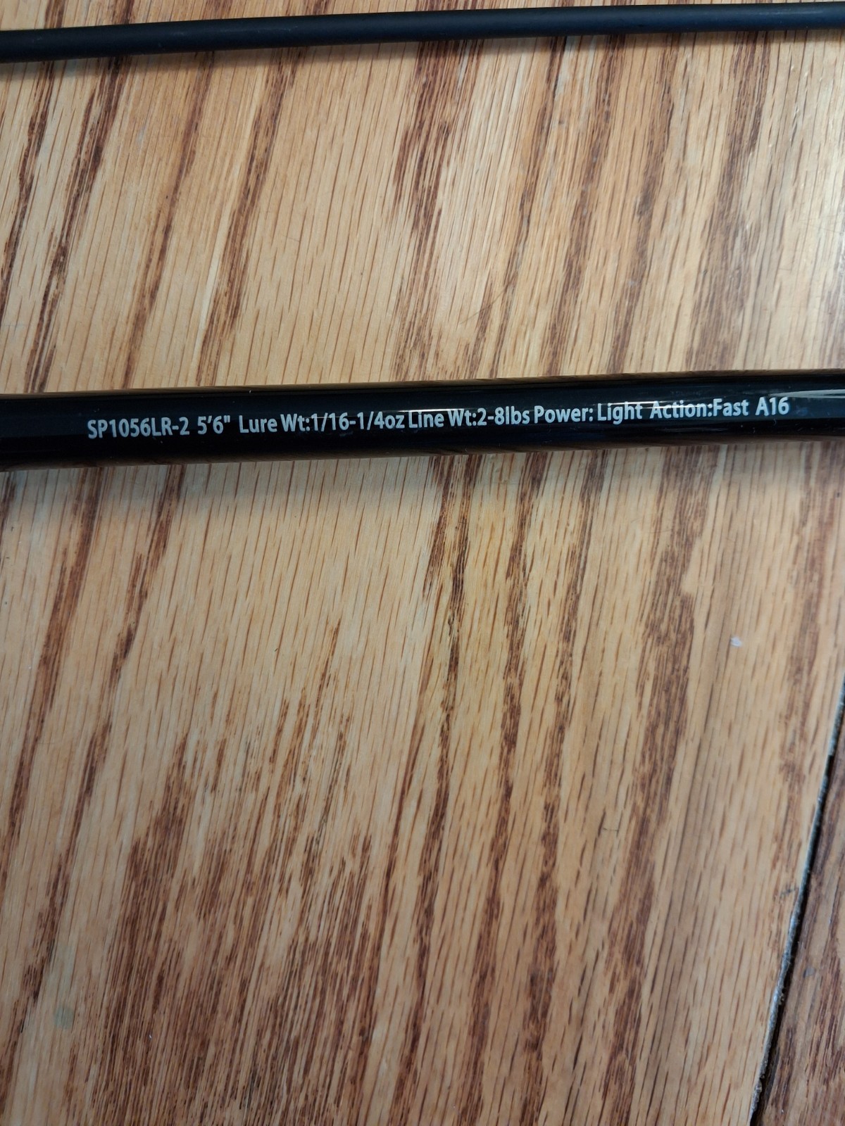 BASS PRO SHOPS, Stampede Spinning Rod, 5’6″ 2-8 LB. LINE, 2 Pieces , Excellent