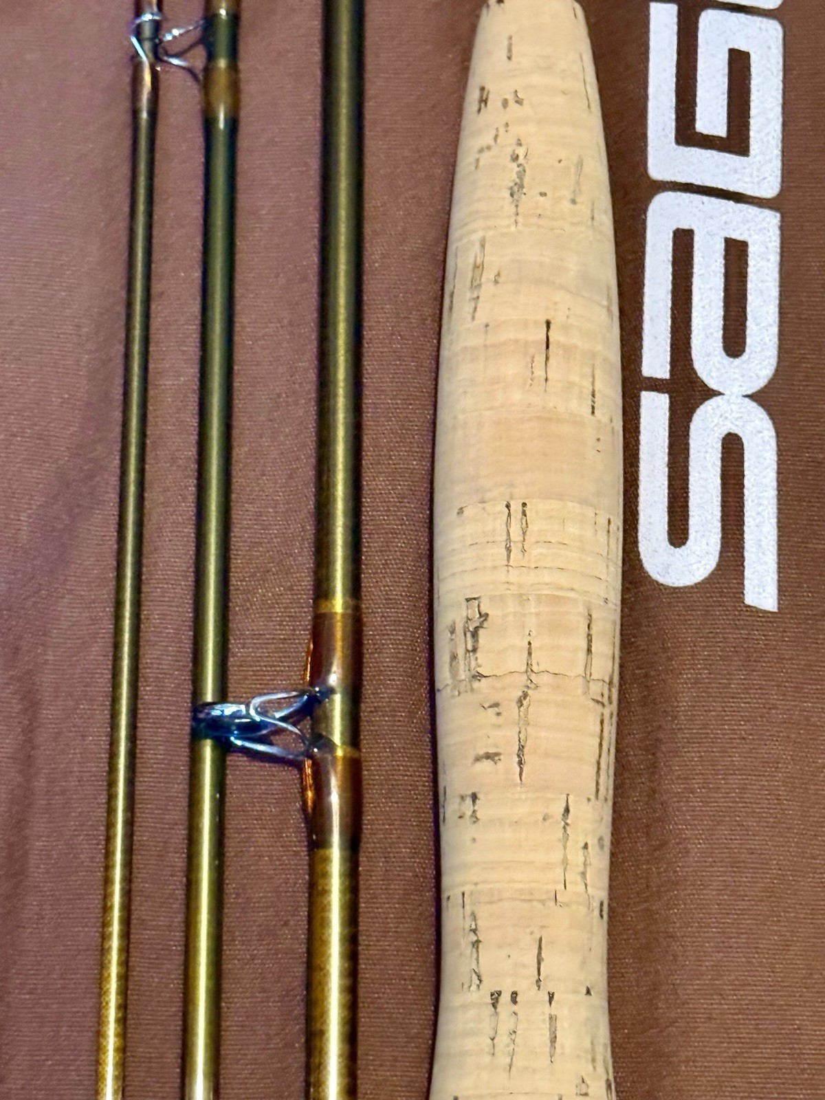 SAGE SLT 8 Foot 6 Inch Graphite 3e 4 Piece # 5 Trout Fly Rod & Travel Tube