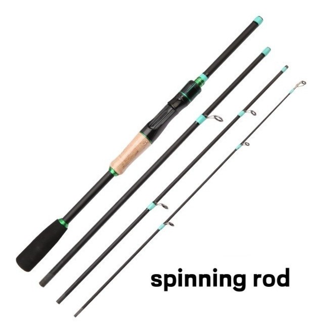 Fishing Rod Casting Spinning Rod Carbon Fiber Trout Ultra-Light Pole Fast Action