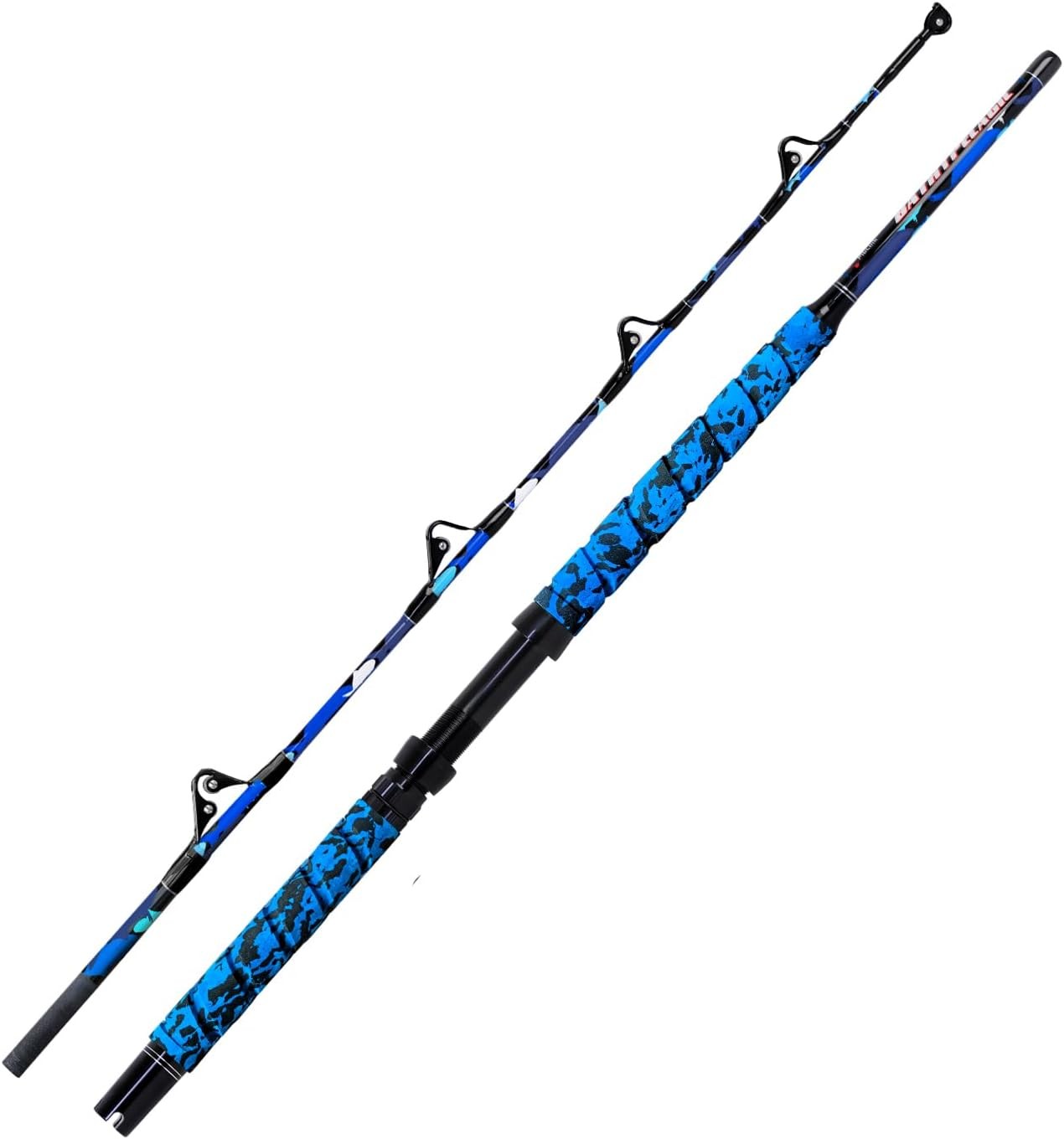 Saltwater Fishing Rod 1Piece/2Piece Offshore Trolling Rod Big Game Deep Sea Rod