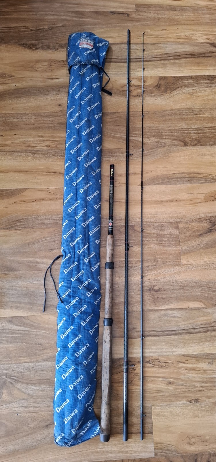 Daiwa Quiver Fishing Rod Carbo Whisker Advanced Harrier 11ft 9 3 Piece Coarse