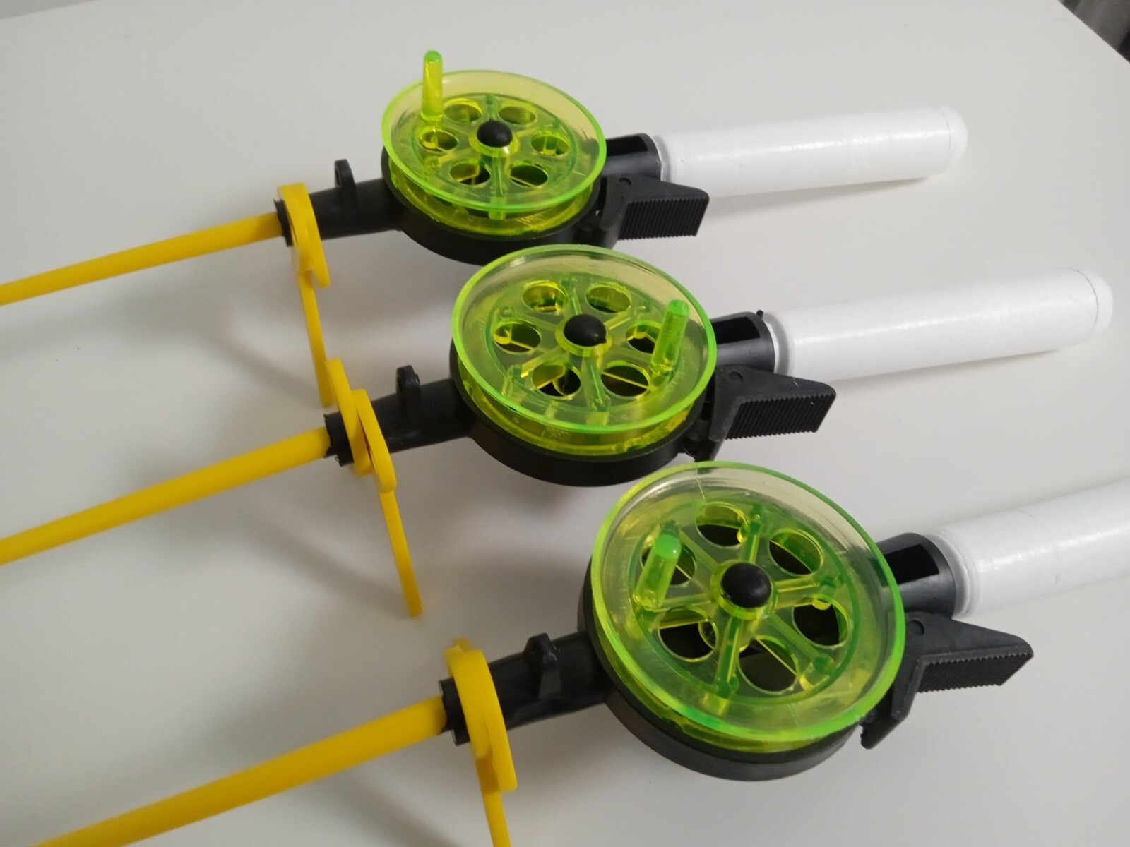 3 pcs Ice winter fishing rod ice vertical jig mormyshka