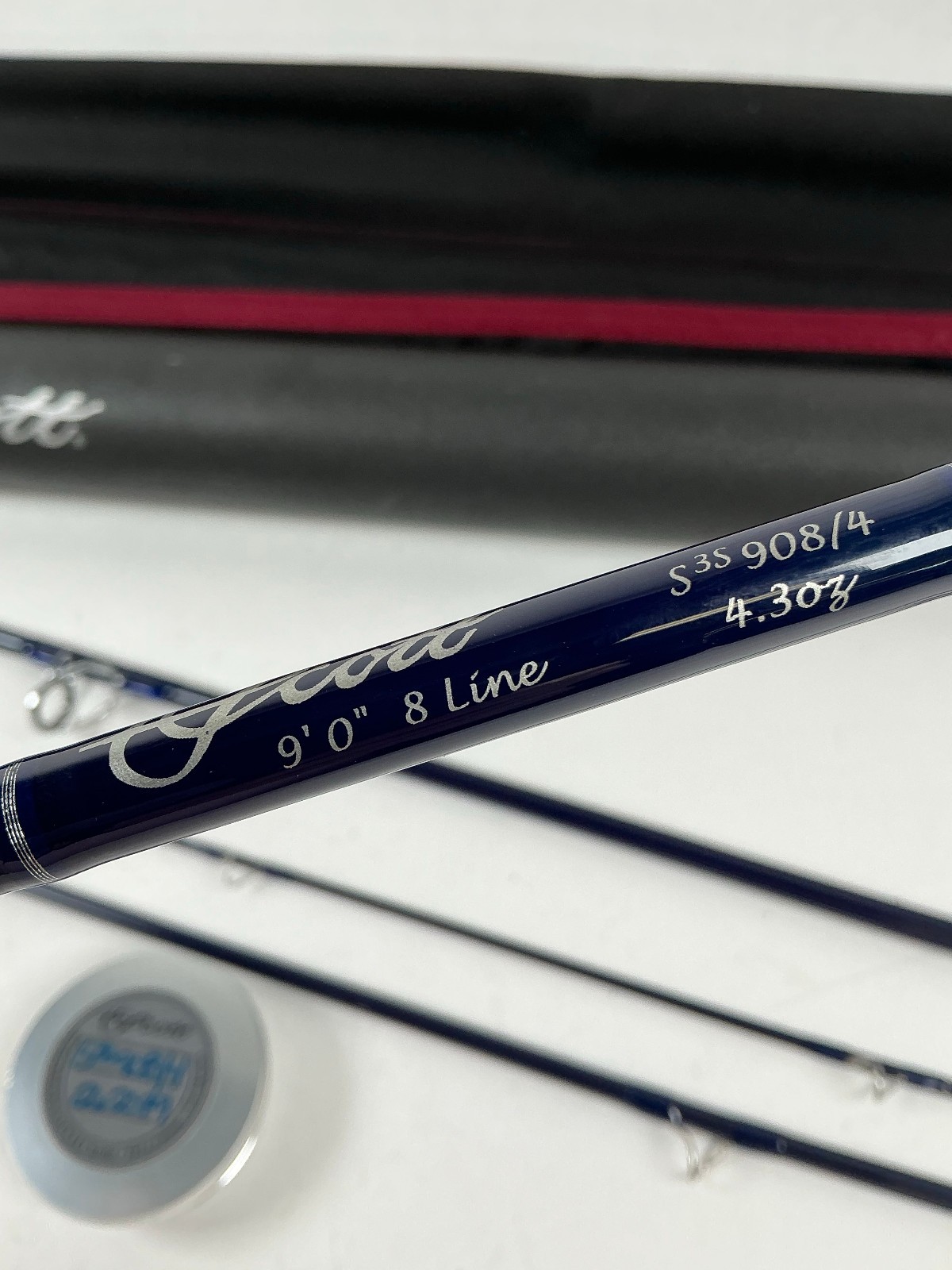 Scott Fly Rod S3S 908/4 8 Line Fly Fishing 4.3oz New / Protective Tube