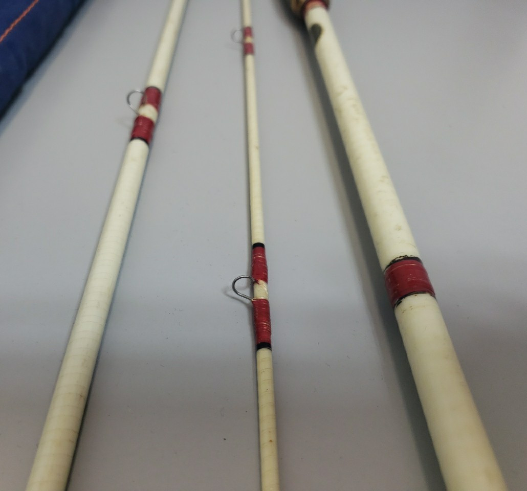 Vintage Shakespeare Wonderod Fly Fishing Rod Howald #1380T-FJC 8’6″ w/ case