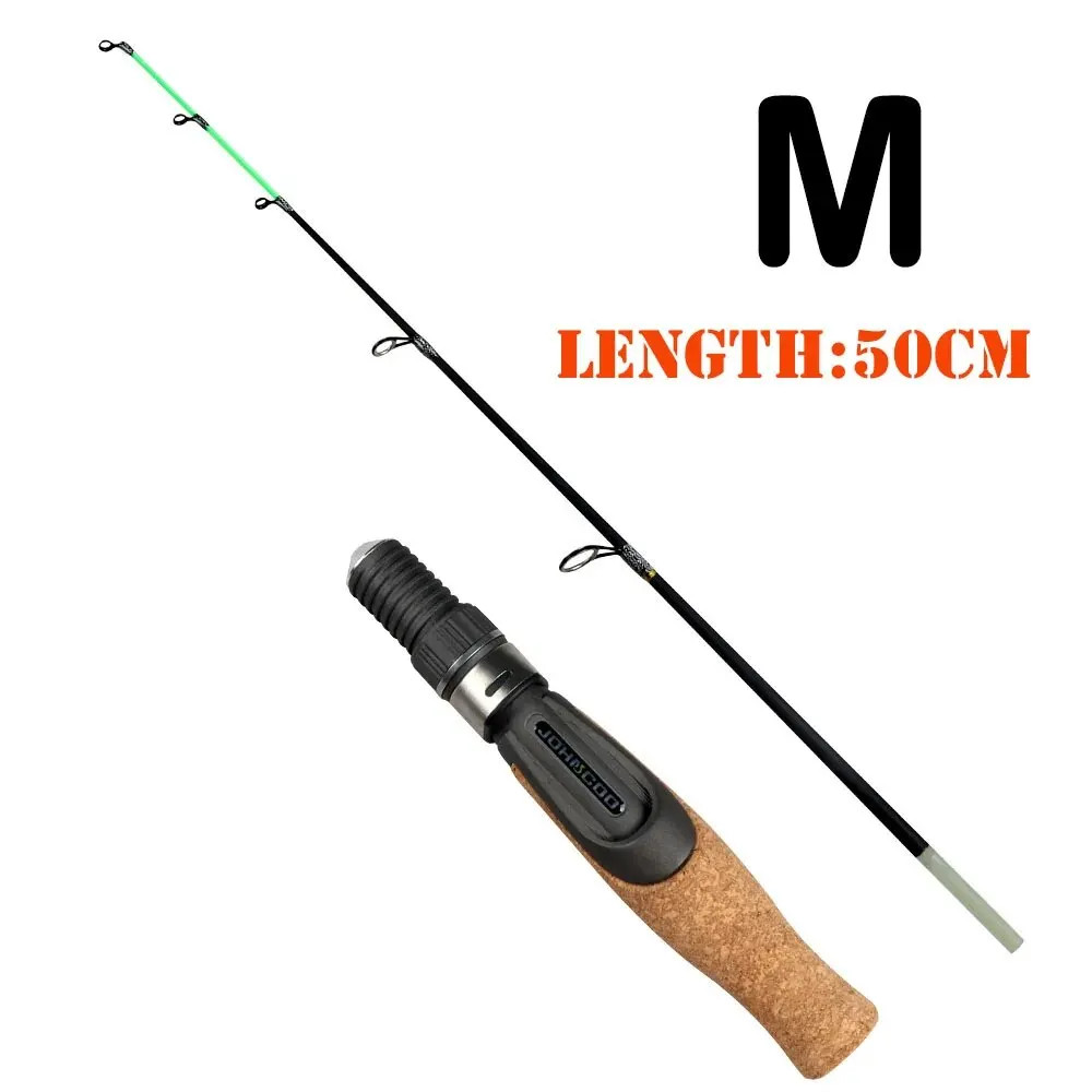 Fishing Rod 50cm Fishing With Flat Tip Quality Glass Fiber Tip With Cork Handle