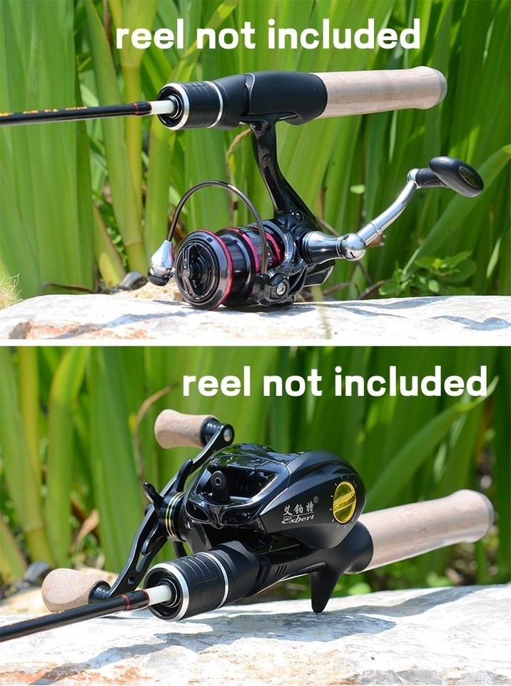 Fishing Rod Ultra Light Travel Spinning/Casting Rods Lure High Carbon Fiber Pole