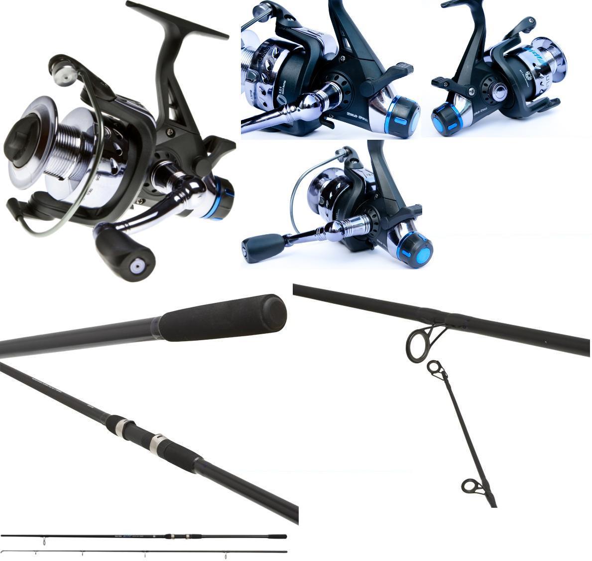 Gold Star TGV Combo Carp Rod 360 + Freewheel Reel Carp Combo Carp Combo