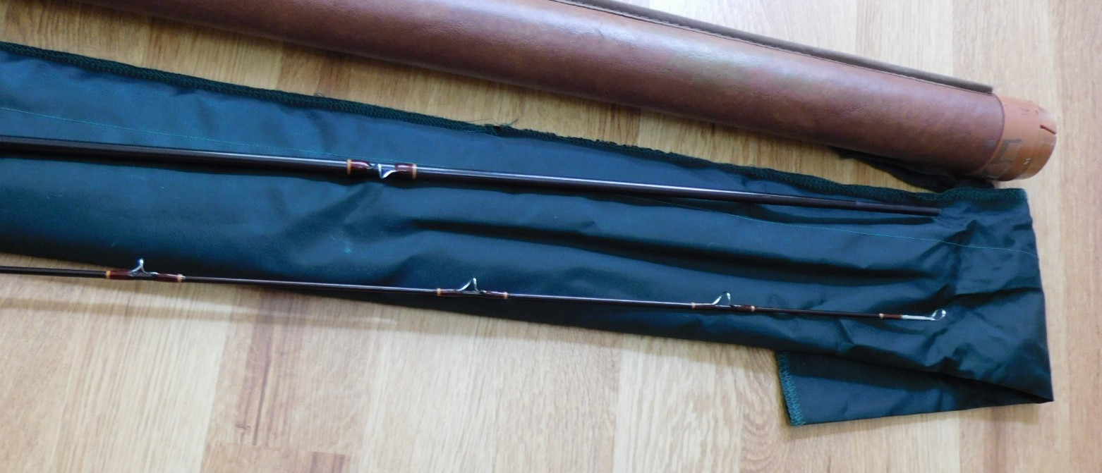 Fenwick GFF 908 HMG Graphite 2 Piece Fly Rod 9′ 4oz 8wt W/ Sock & Case