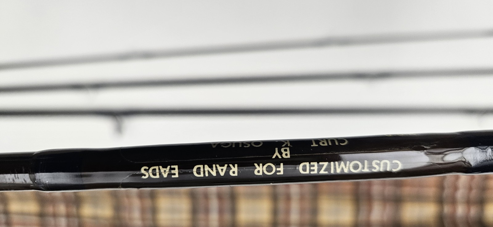 St Ctoix PTF-8045 Fly Rod 8′ 4/5 Weight Customized for Mr Eads by Curt Osuga