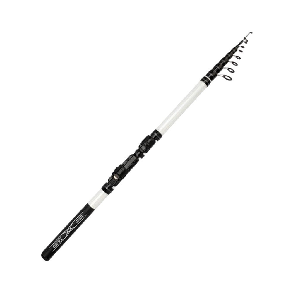 1.8m to 3.0m Telescopic Fishing Rod Carbon Fiber with Anti-Shedding Guide Rings