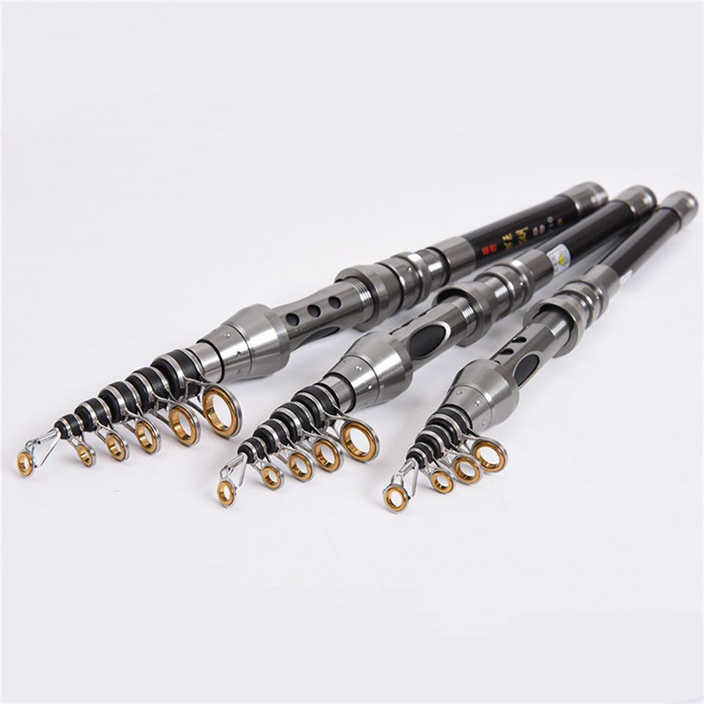 1.5/1.8/2.1M Telescopic Fishing Rod High Carbon Fiber Spinning Carp Feeder Bait