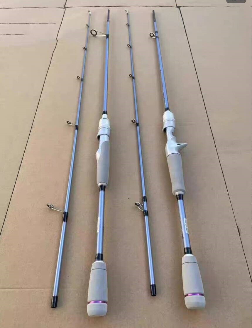 Spinning Rods Lure Fishing Rods 1.68m 1.8m Casting Rods Carbon Fiber Pole Fast