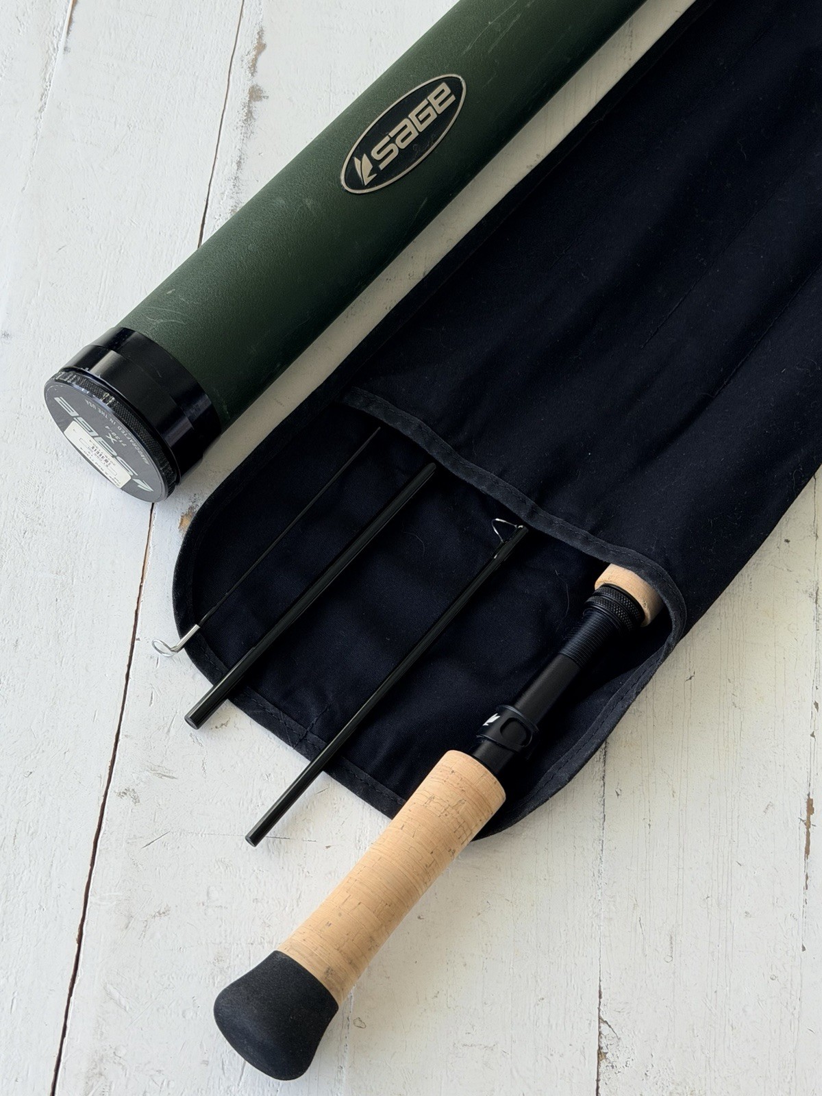 **BEAUTIFUL** 🔥 SAGE X 7wt. 13’ft~4pc Switch/Spey Flyrod🔥~LEGENDARY~🔥