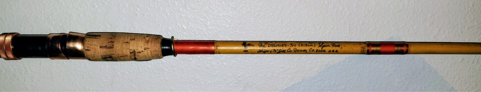vintage eagle claw fishing rod spinning michigander special 1960s vintage rod