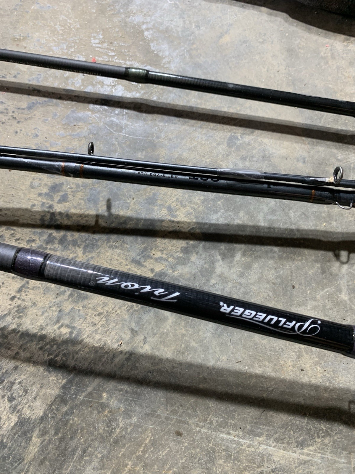 LOT OF 10 Assorted Brands FISHING RODS (BROKEN)