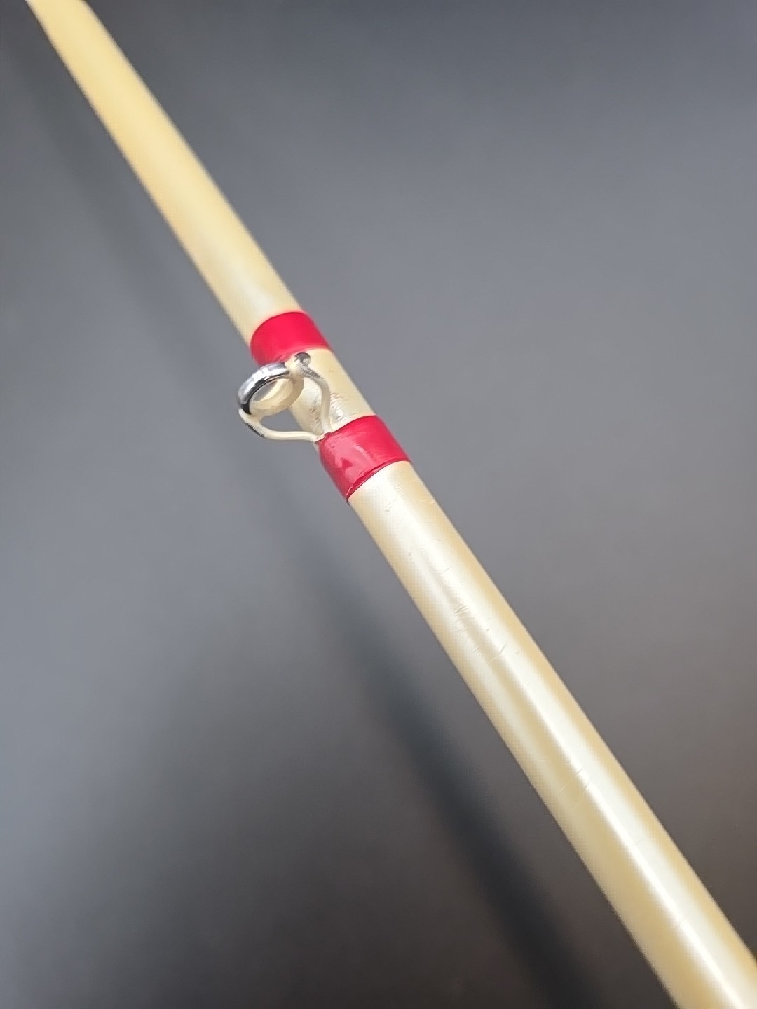 Outstanding Union Hardware Pearl 8 1/2′ metal fly rod