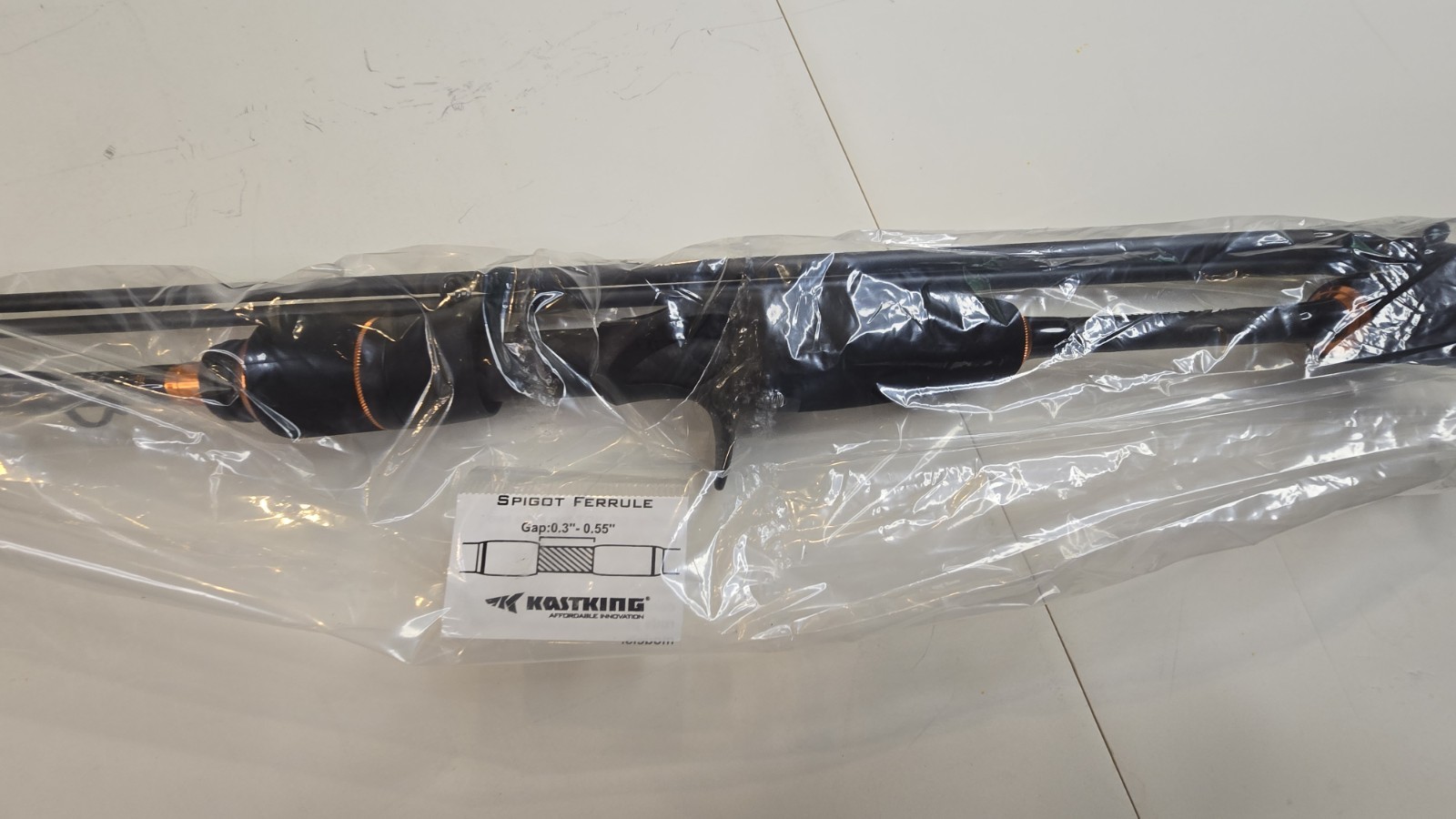 KastKing Zephyr Dual Tip Casting Rod KRDCSTZP-BFS63ULUL2BK