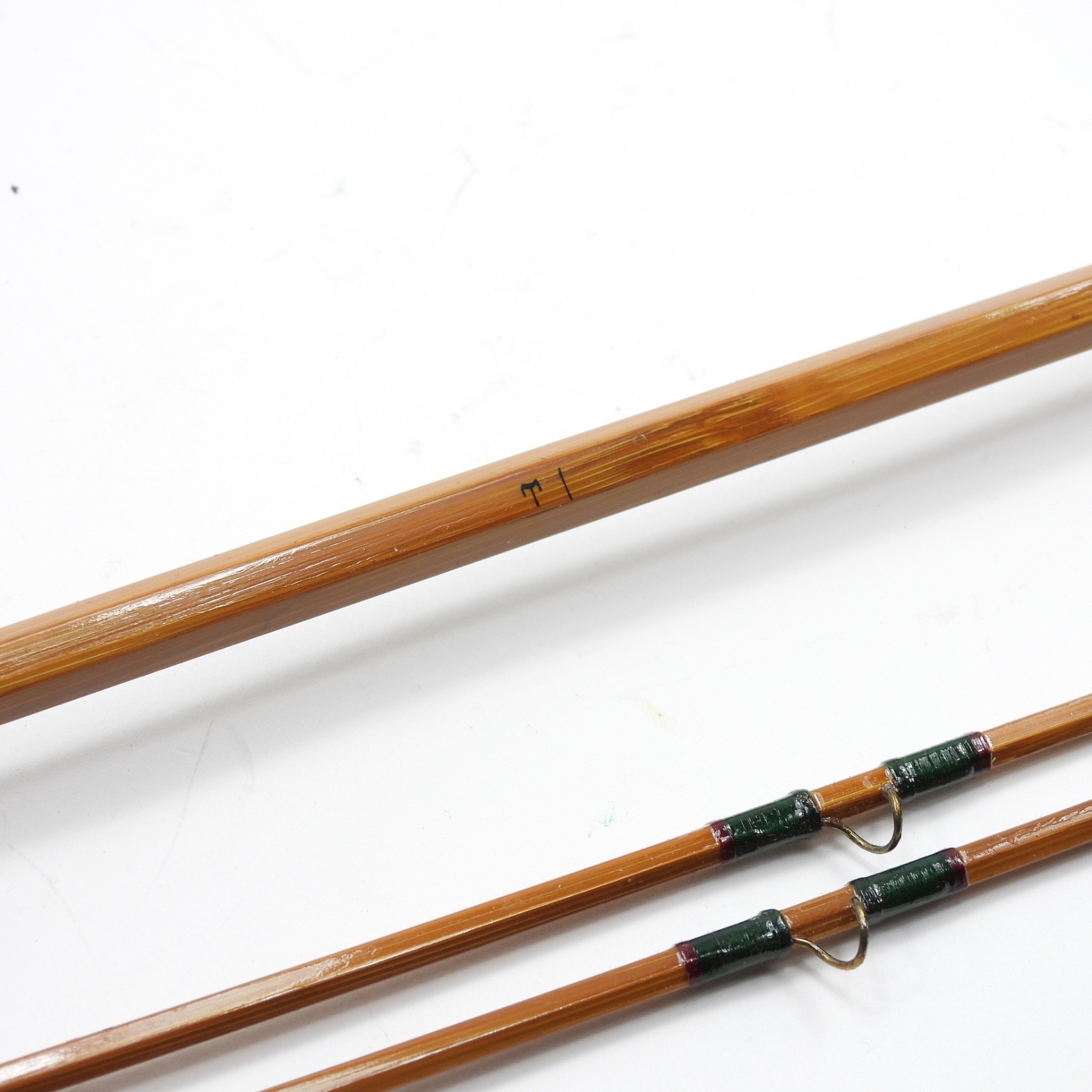 Pezon Ritz Parabolic PPP “Power Plus Type Creusevaut” Bamboo Fly Rod. 8’ 3”. 6-7