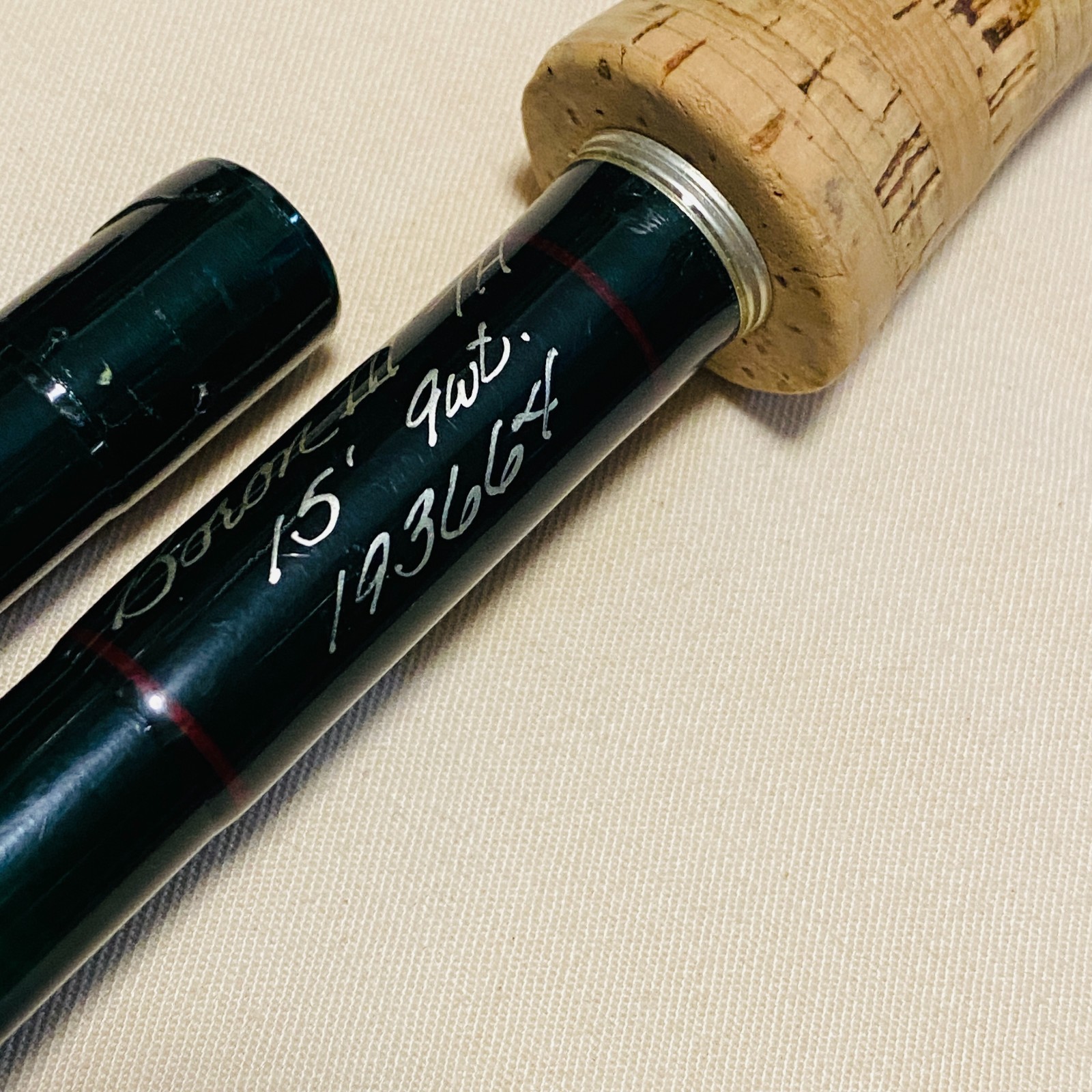 R.L. Winston Boron III TH 15’0″ 4pcs 9wt Fly Rod Fishing w/tube & sock