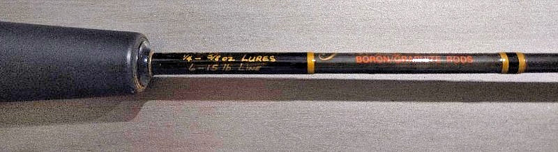 Vintage “PHENIX” Boron Graphite Casting Rod Custom “BORON 55-L2” Medium Action
