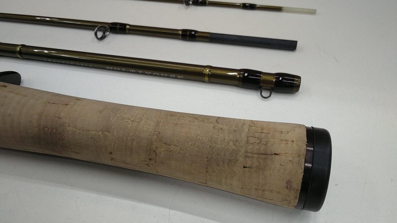 Smith TRMK-C394UL Trout Fishing Rod 3’9″ (35.5cm), 4-Piece, 2-7g Lure