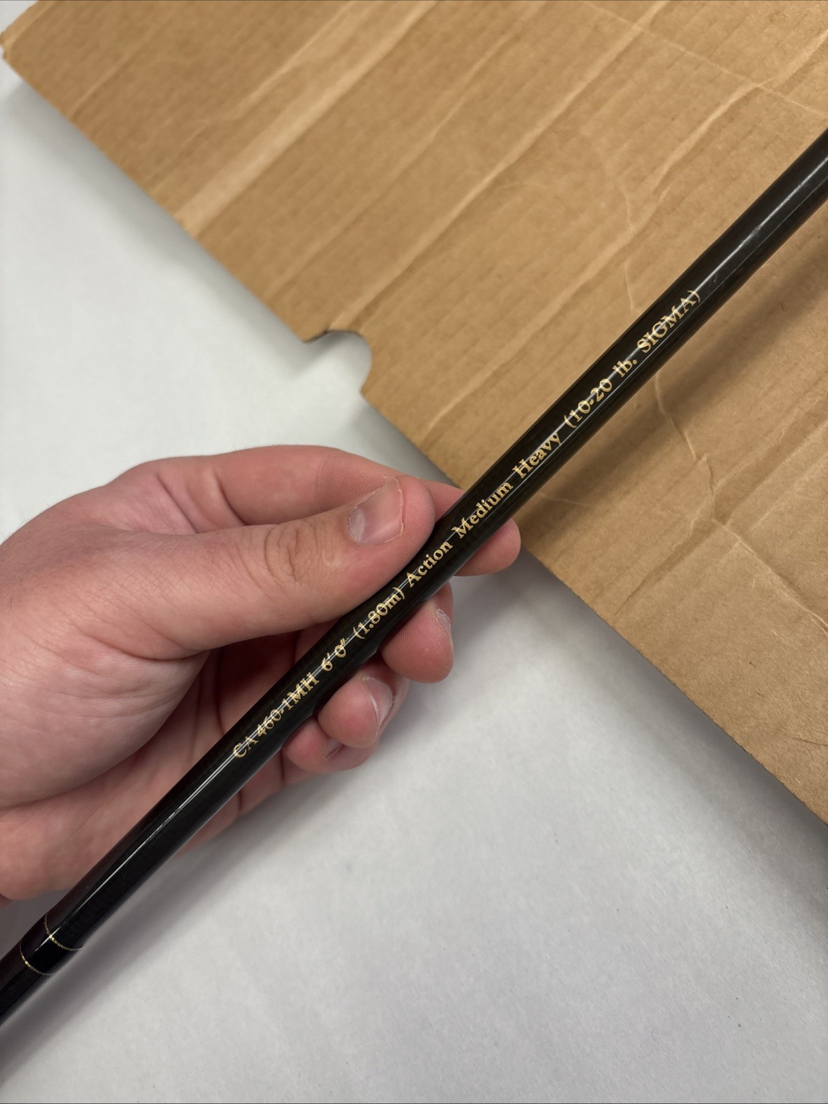 Shakespeare Stealth Stik CA 460-1MH 6’0” Fishing Rod 1 Piece