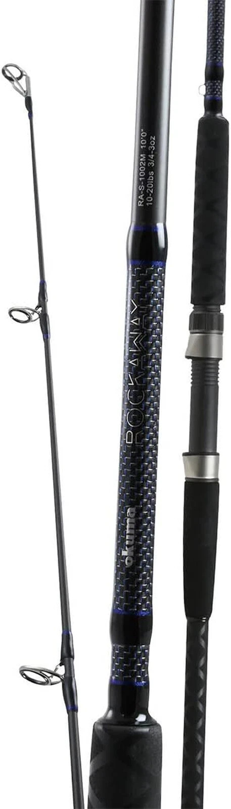 2PC Saltwater Surf Rod Lightweight Carbon Fishing Pole Spinning 8 9 10 11 12 FT