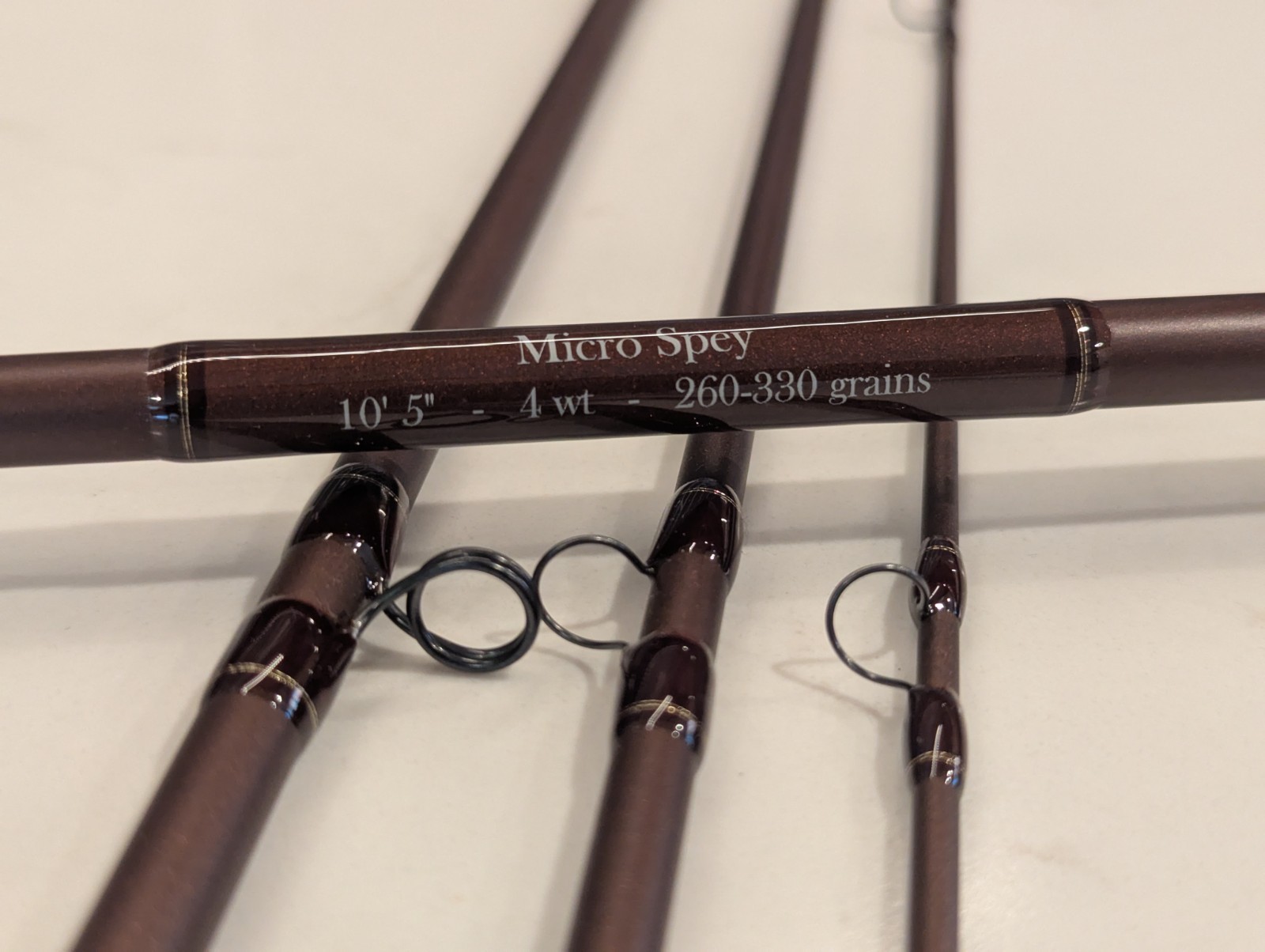 Custom Built (Microspey / Trout Spey) 10′ 5″ 4-wt (4 PC)