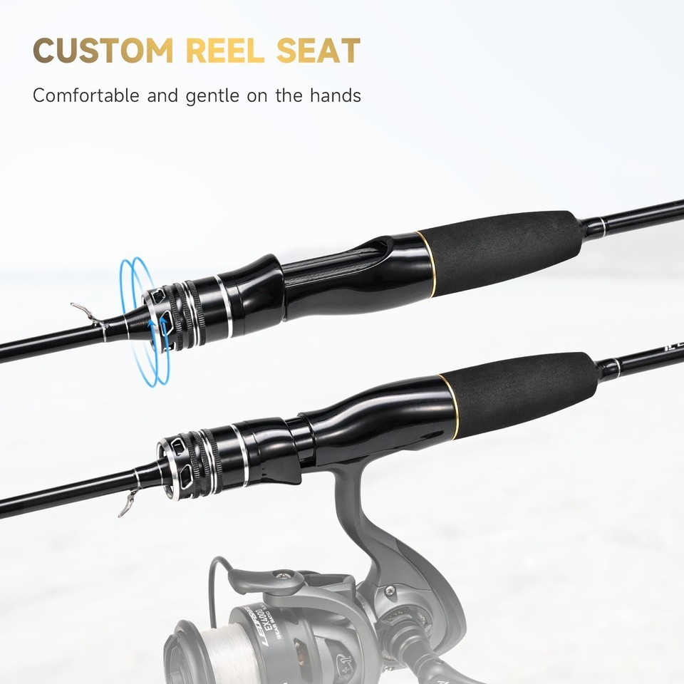 Portable Fishing Rod Carbon Fiber Ultra Light Spinning Casting Lure Fast Rods