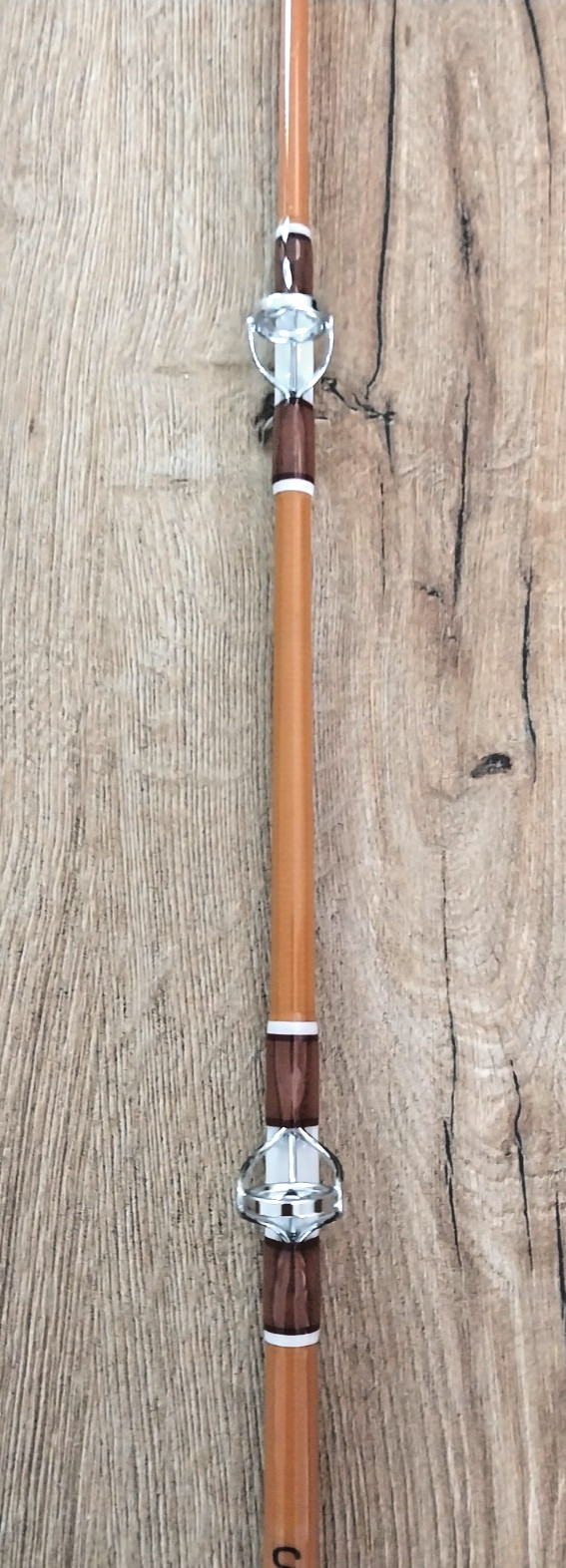 SABRE -870 – 7FT SALTWATER VTGE ROD 15-40 LBS. CUSTOM WRAPPED, NEW COMPONENTS