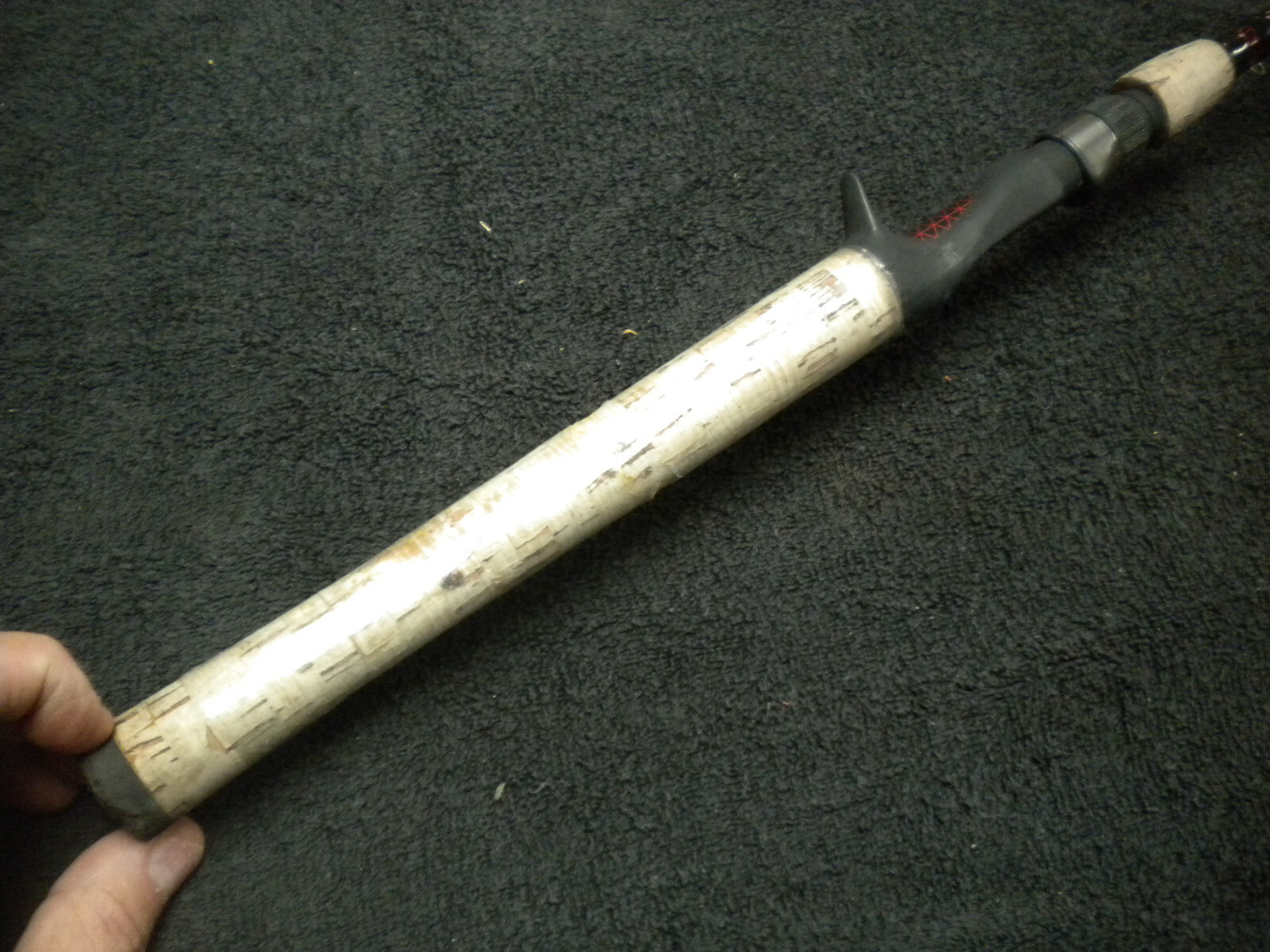 Berkley Cherrywood HD Bait Casting Rod, Broken Cond, For Parts or Repair See Pi