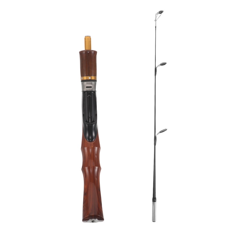 Winter Outdoor Fishing Rod Lures Small Pole Ice Handle Cold Weather
