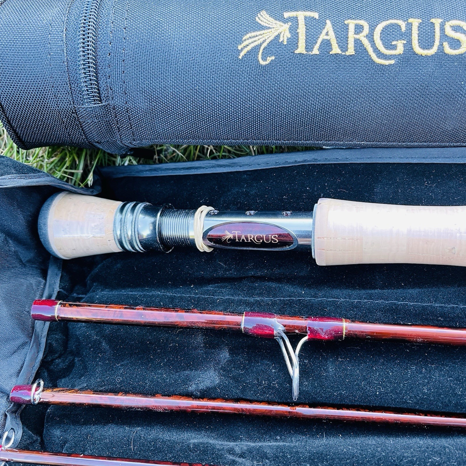 Targus Pro Series 908 Collab With Gary Borger 5pcs Fly Rod Discontinued