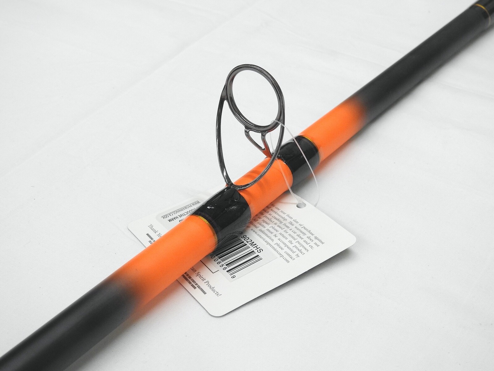Monster Catfish Spinning Rod 9′ 2PC New Concept Guides Glow Tip