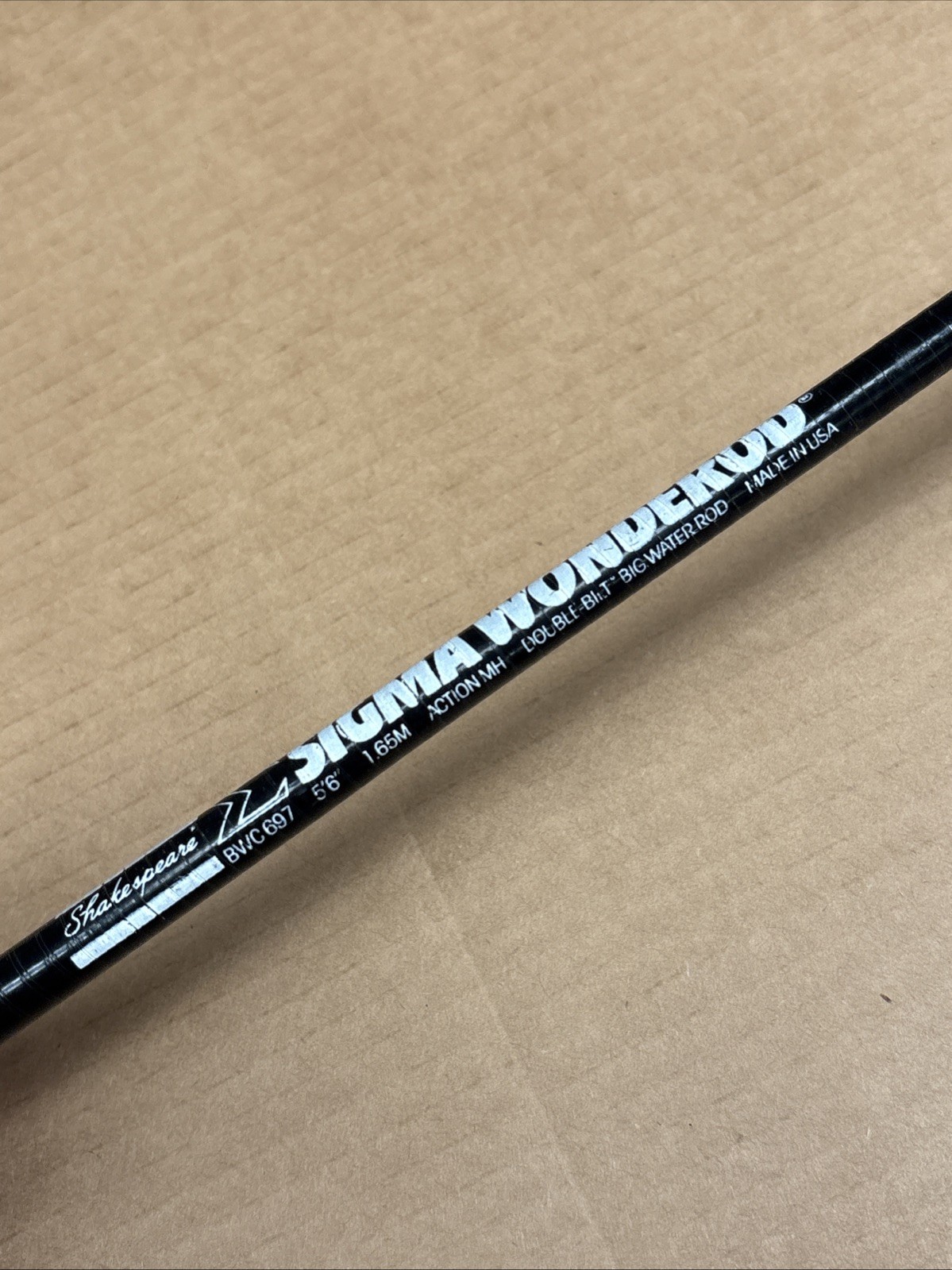 Shakespeare Sigma Wonderod Medium Heavy Action BWC697 5’6” Fishing Rod 1 Piece