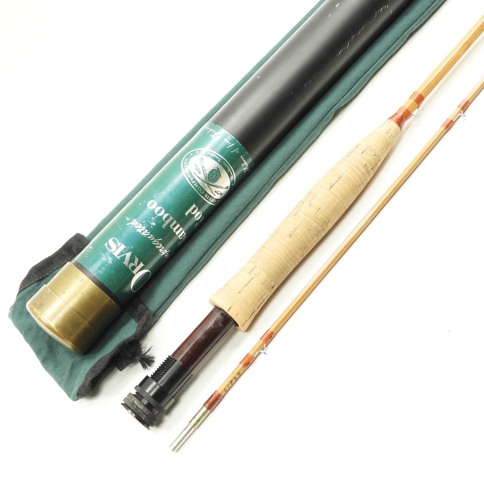Orvis Impregnated Madison “Far & Fine” Bamboo Fly Rod. 7’ 6”. 5wt.