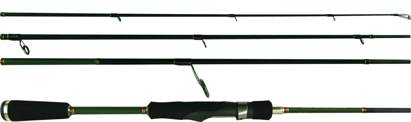 Rapala Trail Blazer TRAVEL Cast Rod TBC664MH 6’6″ 4 Piece 8-20lb + Hard Case