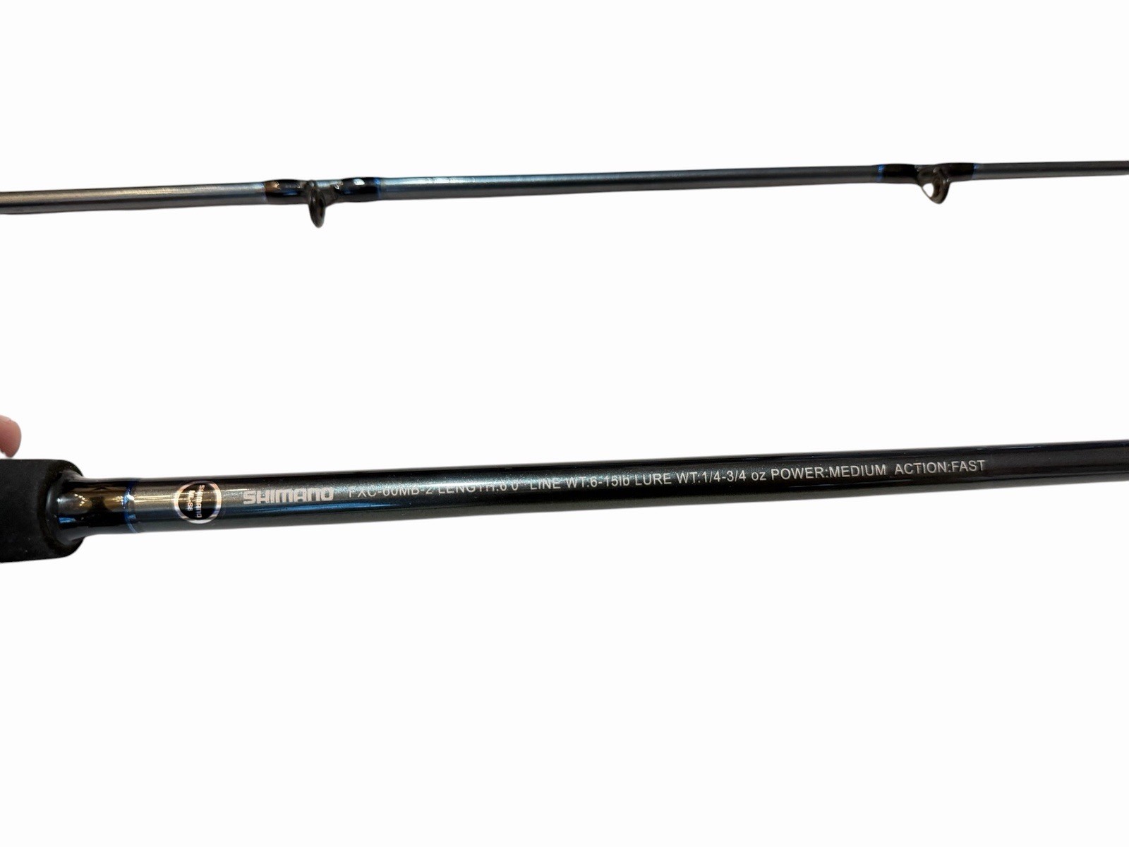 Shimano FXC-60MB-2 Medium Fast Casting Fishing Rod 2-Piece 6′ 0″ Fast Action
