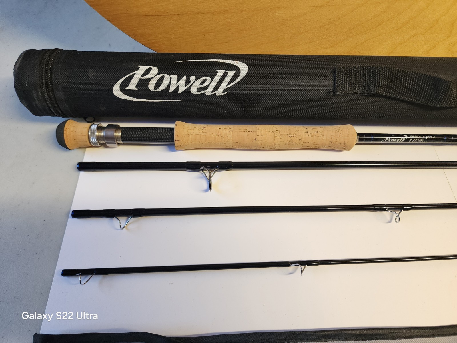 Powell Tiboron Flyrod 909-4 Excellent Condition – Used once!
