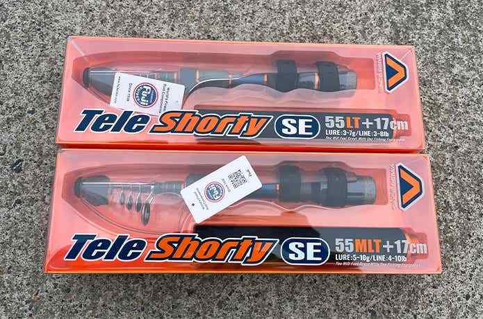 PROX Tele Shorty SE Ultra Compact Lure Rod Variations