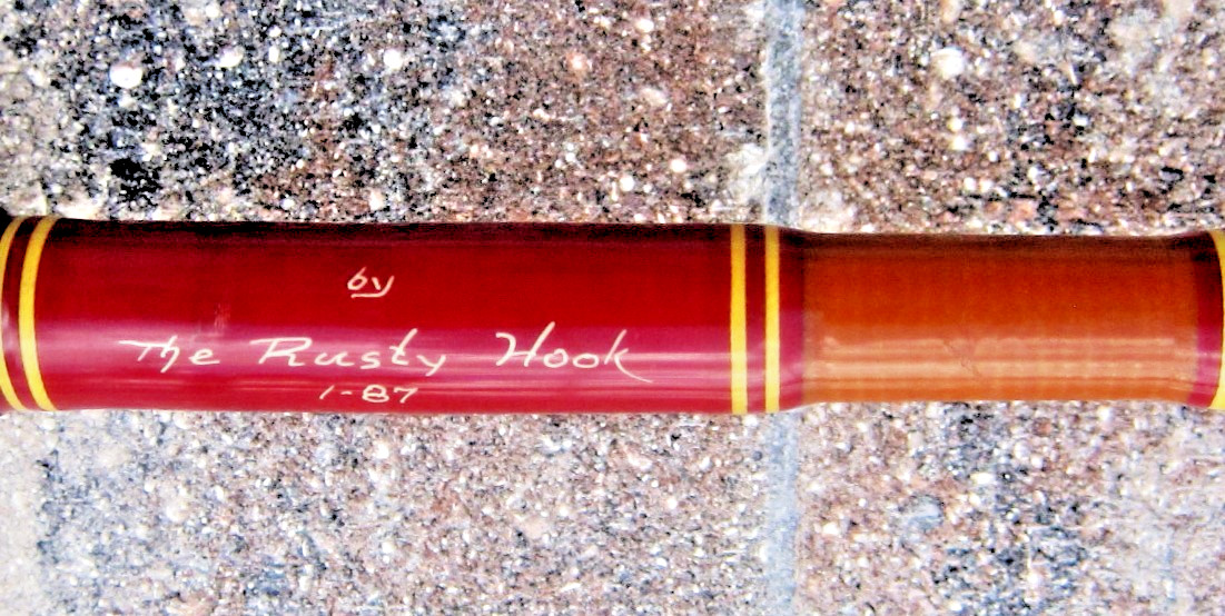 Vintage Custom Calstar T655H Stand-Up Rod by The Rusty Hook: 5’5″; 30-80lb -USED