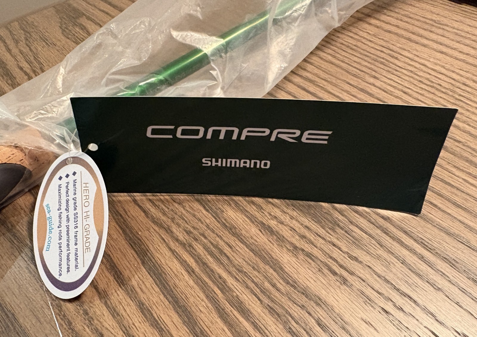 Shimano Compre Walleye Spinning Rod, 7′ Length, Medium Power, Extra Fast Action
