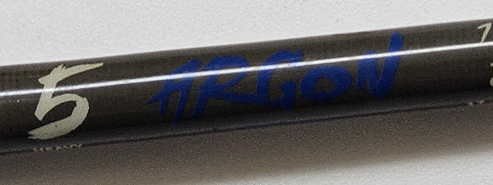 Custom Kistler Casting Rod. Carbon fiber handle 7’6″ heavy fast action Bait Cast
