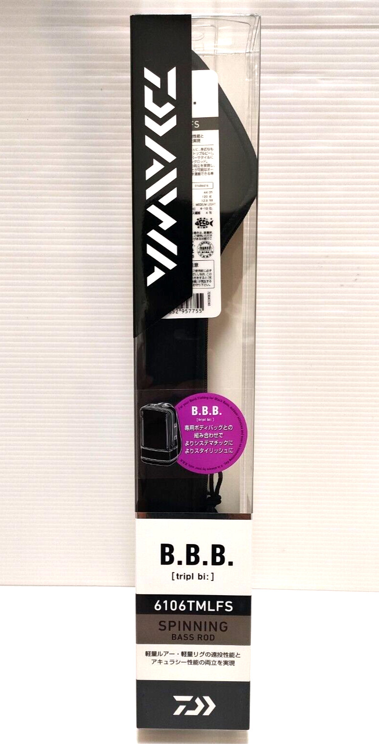 Daiwa BBB 6106TMLFS Spinning Fishing Rod Telescopic Total length 2.08 m 120 g